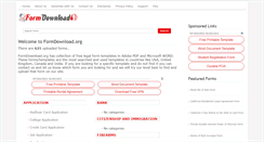 Desktop Screenshot of formdownload.org